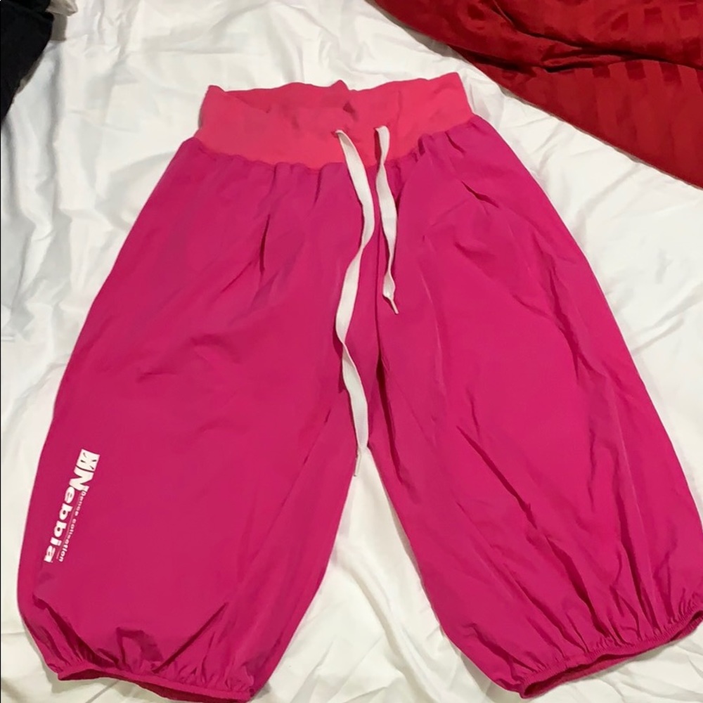 Nebbia pink loose pants. Dance collection.